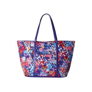 Vera Bradley Trimmed Traveler Impressionista/Violet Bag